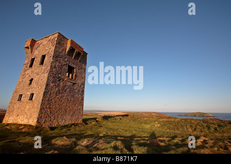 Old Tower Observation in Knockadoon East Cork Ireland Stock Photo