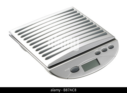 Digital kitchen scales Stock Photo