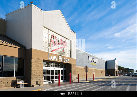 Wal Mart Supercenter, Haines City, Central Florida, USA Stock Photo