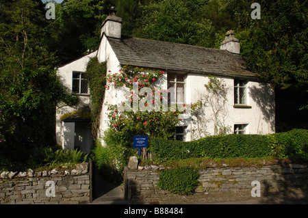 Dove Cottage Grasmere former home of poet William Wordsworth English Lake District Cumbria Stock Photo
