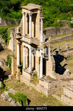 The ruins at Volterra in Tuscany Italy Stock Photo