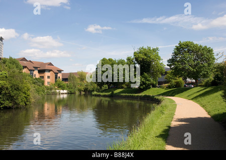 Grand Union Canal Brentford Middlesex London England Stock Photo - Alamy