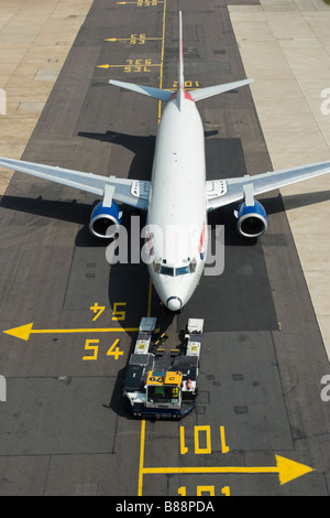 Boeing 737 British Airways jet airliner Stock Photo