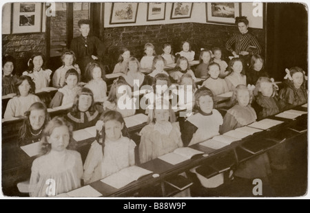 Edwardian primary school class photograph circa 1910 - Walton Lane ...