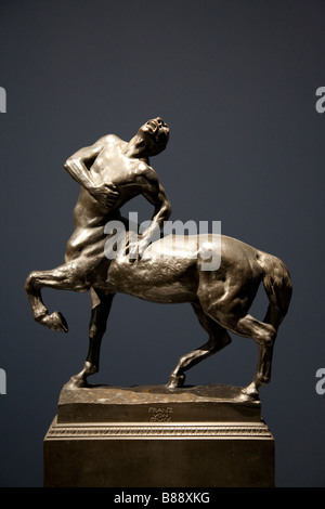 Franz von Stuck (Kentaur (1892 to 1893) bronze, Wallraf Richartz Museum and Corboud Foundation, Cologne, Germany Stock Photo