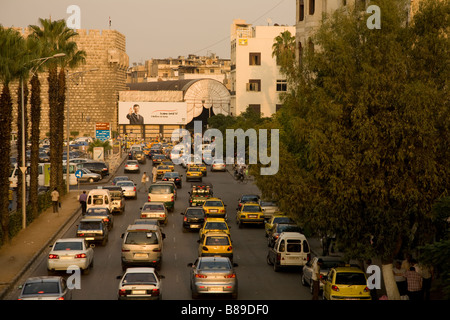 Looking towards the Souk Al Hamidiyeh in Damascus, Syria Stock Photo