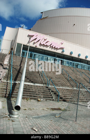 Miami Arena in a process of demolition Stock Photo