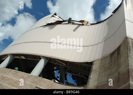 Miami Arena in a process of demolition Stock Photo