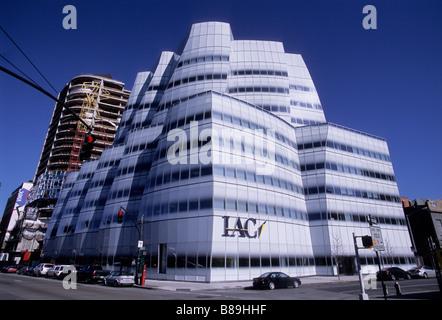 New York City Frank Gehry IAC Building InterActiveCorp Office Building  on the West Side Highway, Chelsea New York. NYC USA Stock Photo