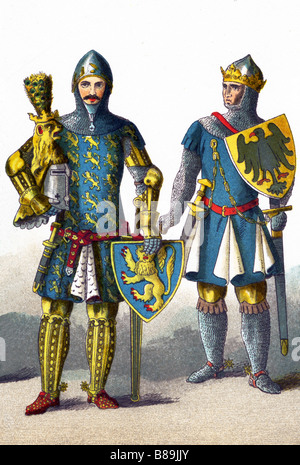 German Nobles, 1300-1350 Stock Photo - Alamy