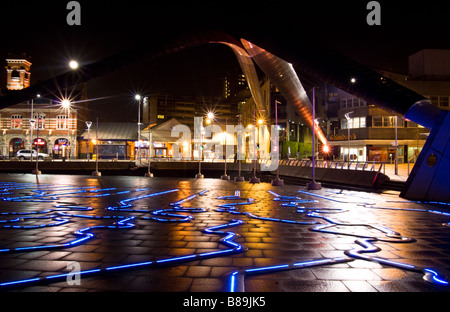 Coventry, The Whittle Arch, Millennium Square Stock Photo