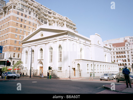 Groote Kerk is a Dutch Reformed Church in Cape Town in South Africa in Sub Saharan Africa. Apartheid Architecture History Building Christianity Travel Stock Photo
