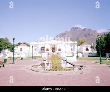 Iziko museum the National Gallery in Company's Garden in Cape Town in South Africa in Sub Saharan Africa. Architecture Building History Travel Stock Photo