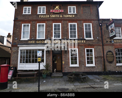 Pub Facade Stock Photo