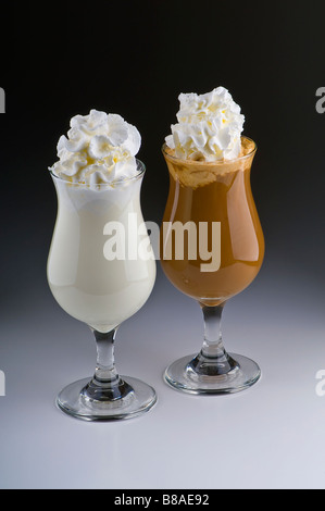 Two Tasty Drinks Stock Photo