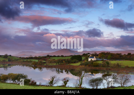 dawn Bantry Bay, nr Bantry, County Cork, Ireland Stock Photo