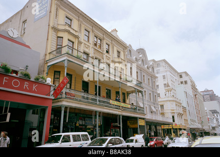 Pan African Market in Long Street in Cape Town in South Africa in Sub Saharan Africa. Architecture Building History Colonial African Historical Travel Stock Photo