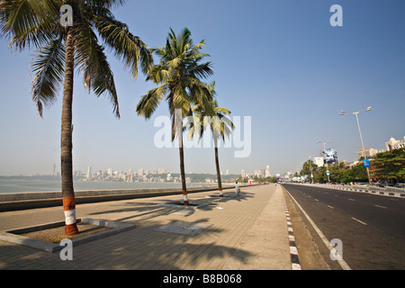 Marine Drive, Back Bay, Mumbai, India Stock Photo