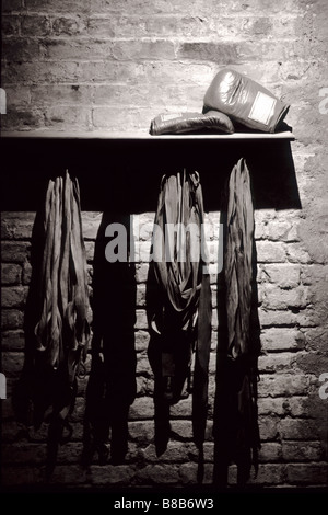 Boxing equipment Stock Photo