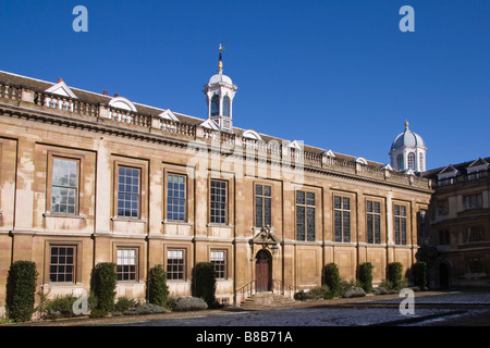 The Courtyard of 'Clare College', Cambridge, England, UK. Stock Photo