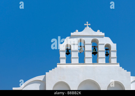 Greek orthodox church- Cyclades, island of Naxos Stock Photo