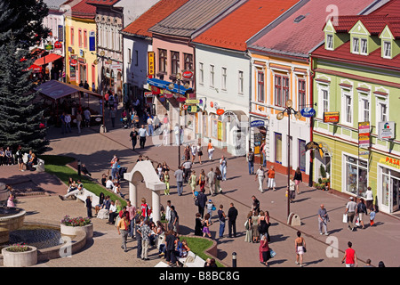 City Centre, Saint Egidius Square, Poprad, Slovakia