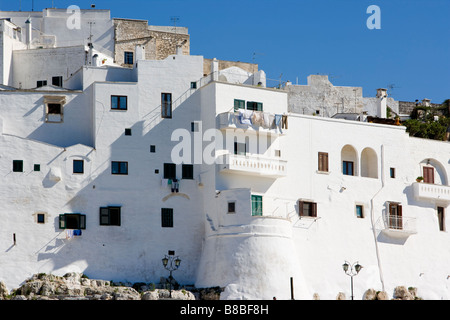 White washed buildings of Ostuni Puglia Italy