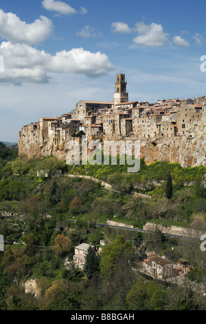 Pitigliano Town, Grosseto Province, Tuscany, Italy Stock Photo