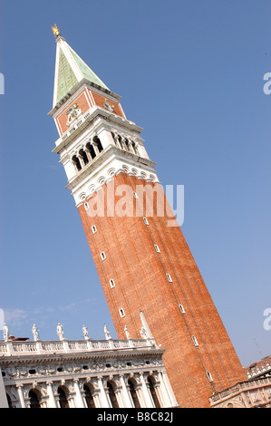 Campanile Piazza San Marco St Mark s Square  Venice Italy Stock Photo