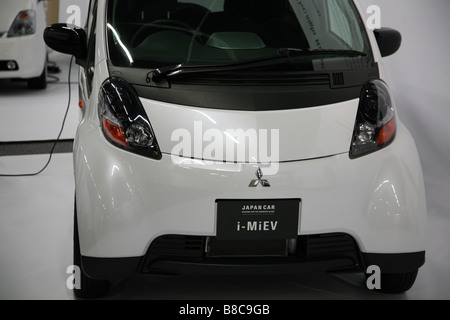 Mitsubishi i-MiEV plug in electric concept car EDITORIAL USE ONLY Stock Photo