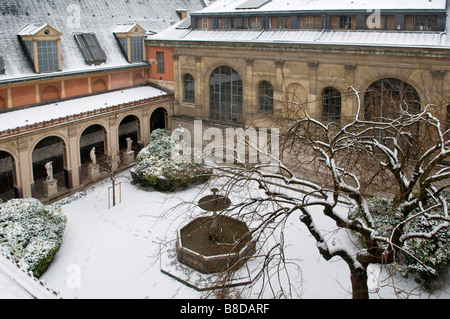 Beaux Arts, Ecole des Beaux Arts in Paris, France Stock Photo