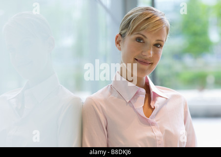 Portrait of a female office worker Stock Photo