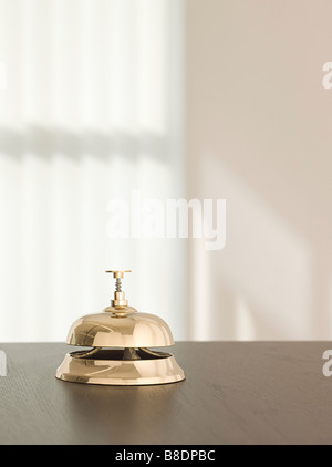 Service bell in a hotel Stock Photo