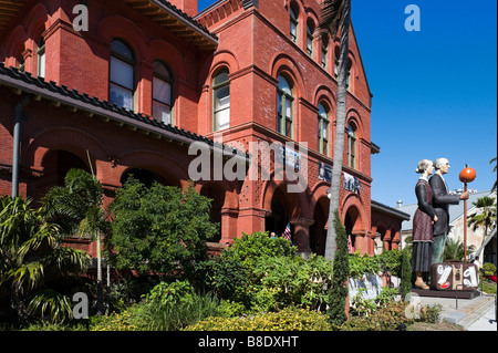 Museum of Art and History in the Old Custom House, Front Street, Historic District, Key West, Florida Keys, USA Stock Photo