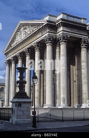 Paris, The Pantheon, oblique view of the West elevation Stock Photo