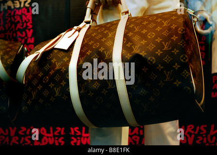 louis vuitton hand bag store Stock Photo - Alamy