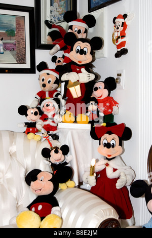 Mickey and Minnie Mouse Dolls Stock Photo
