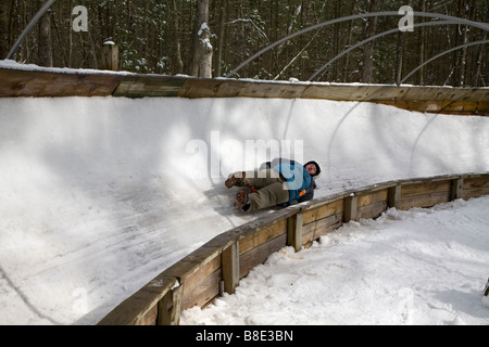 Luge Track at Muskegon Winter Sports Complex