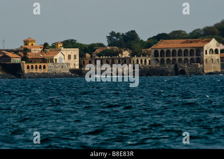 Ile de Goree off of Dakar Senegal Stock Photo