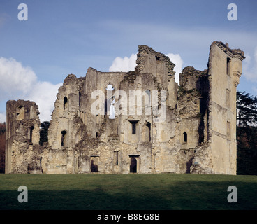 Wardour Old Castle Wl Stock Photo