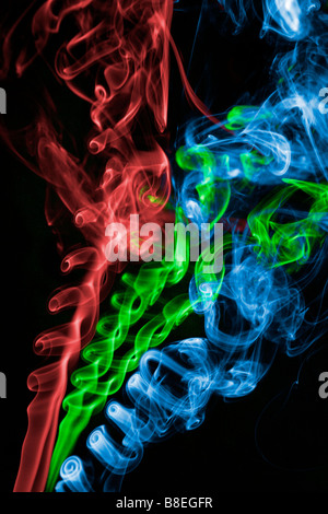 smoke abstract Stock Photo