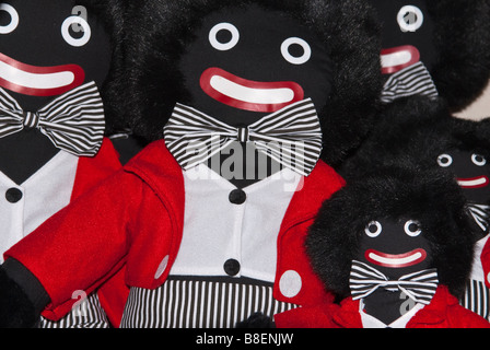 Golliwogs for sale in a uk shop store