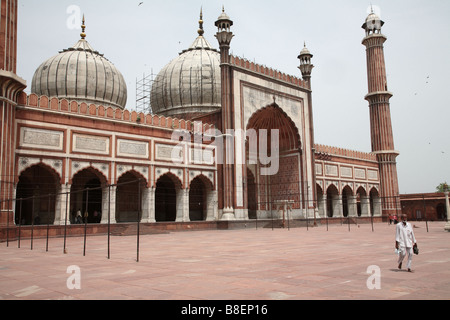 India, Delhi, Jama Masjid mosque Stock Photo