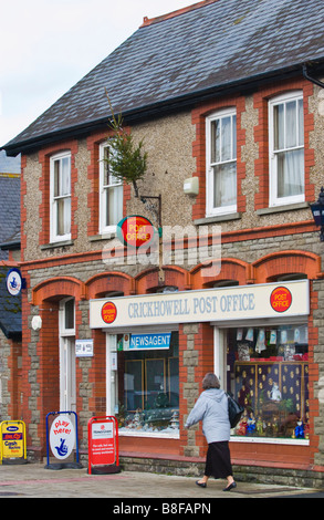 Local Post Office in Crickhowell Powys Wales UK Stock Photo