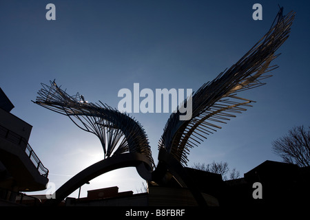 angel wings Stock Photo