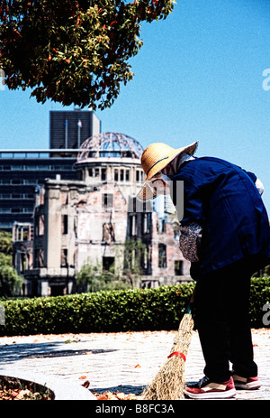 Hiroshima Atomic Bomb Memorial Near The Spot Of The Nuclear Blast. The ...