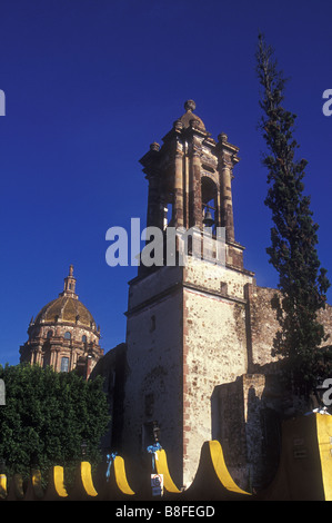 The Templo de la Concepcion church or Templo de las Monjas  in San Miguel de Allende, Guanajuato, Mexico Stock Photo