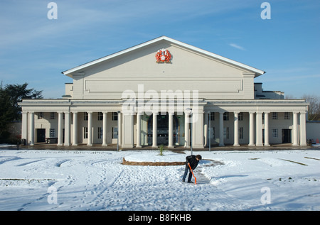 De Montfort Hall, Leicester, England, UK Stock Photo