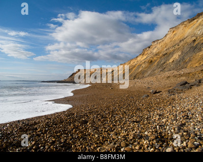 Seascape at Barton on Sea New Milton Hampshire England UK Stock Photo