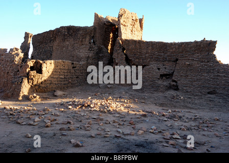 The ancient city of Garama Stock Photo